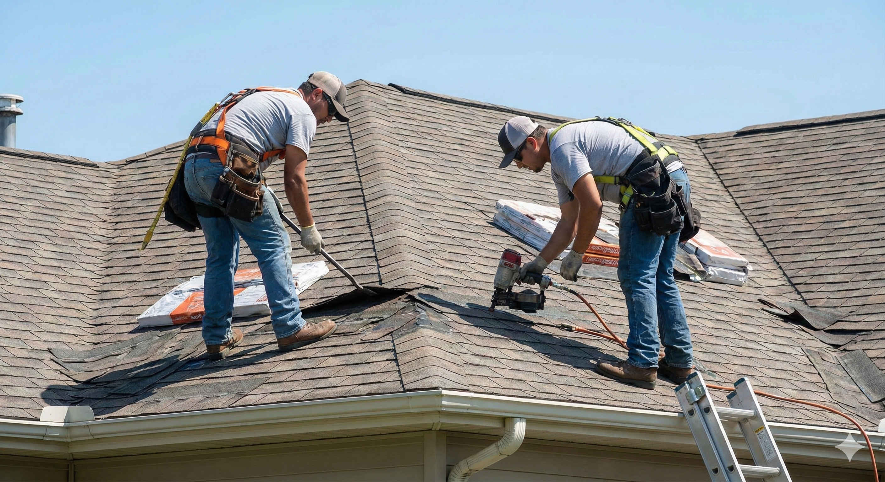 skilled roof repair services by Roofing Replacement Experts