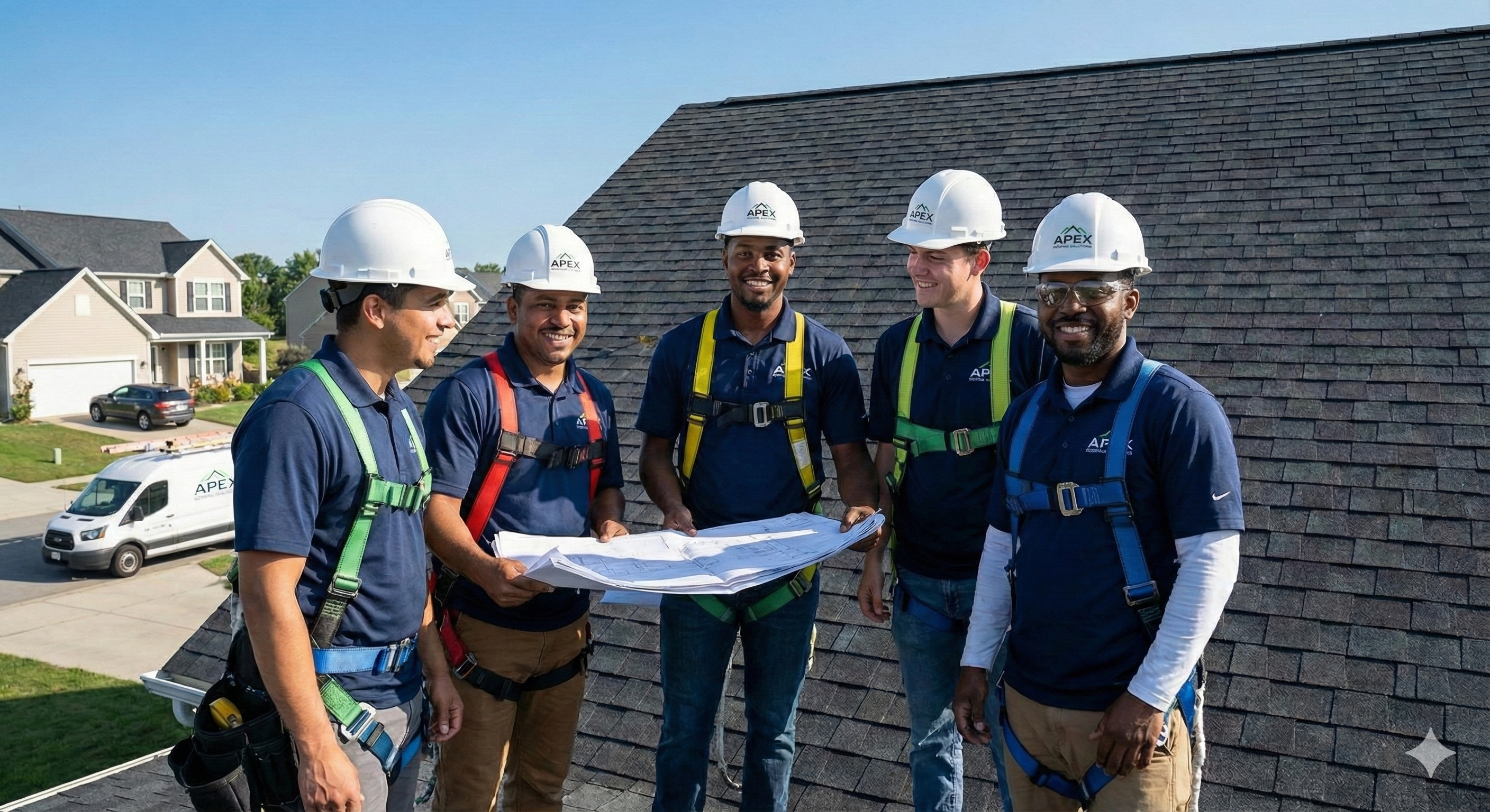 Roofing Replacement Experts professional team members